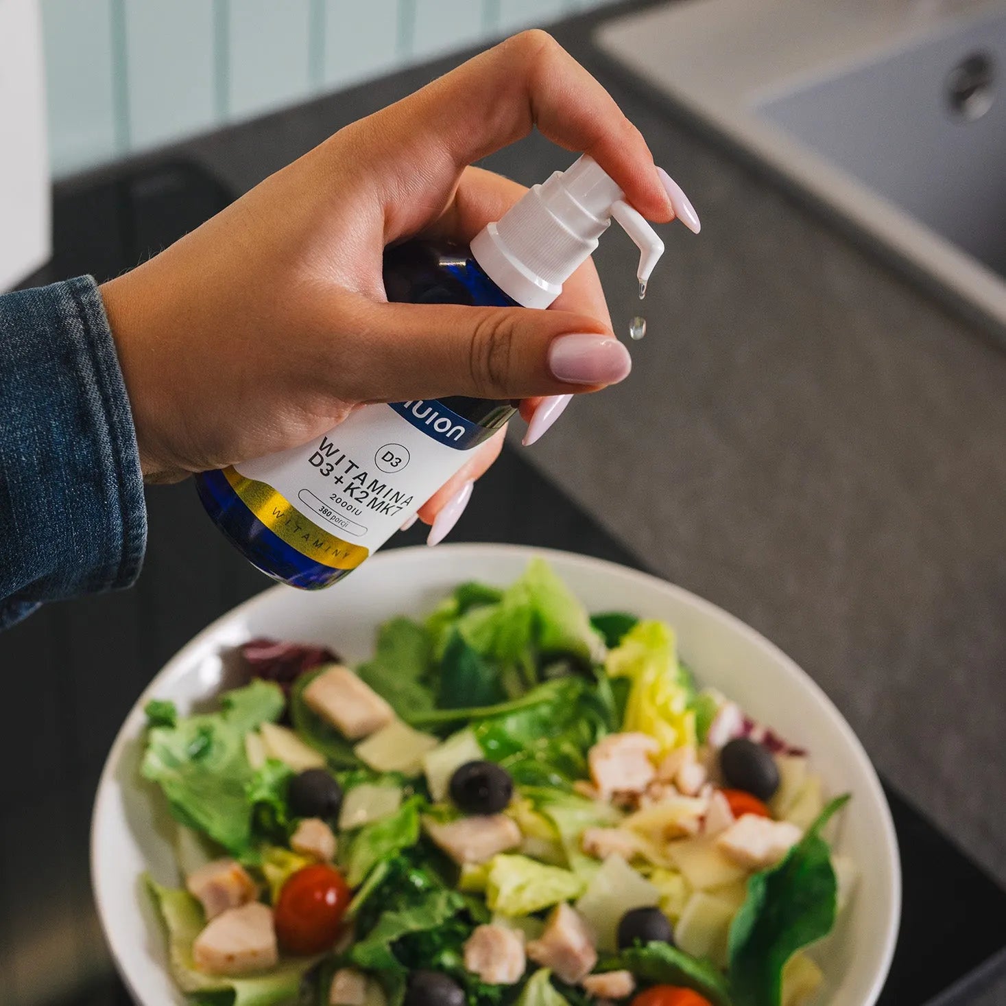 Witamina D3K2MK7 2000 IU NUION - Puromedica #