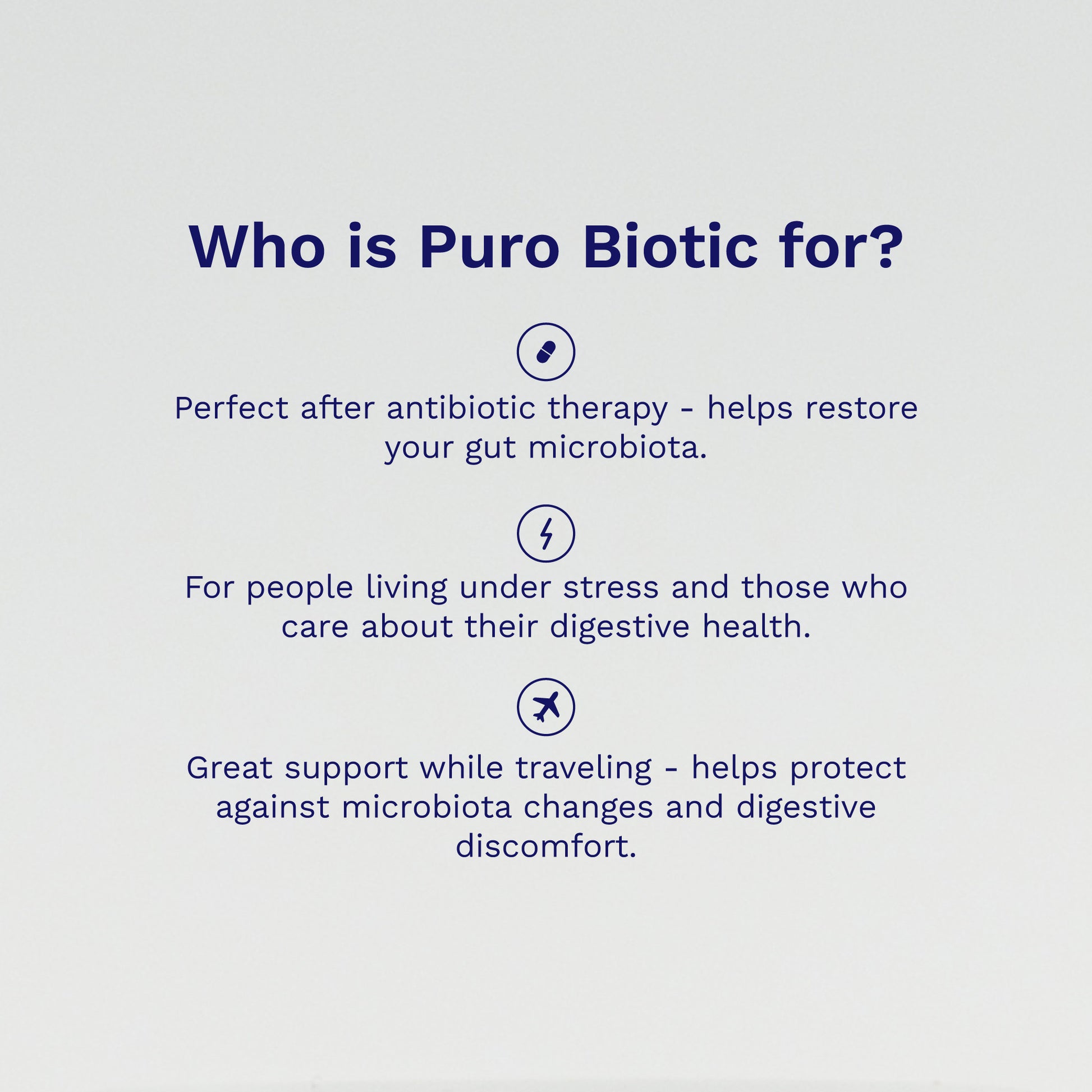 Who is Puro Biotic for? Puromedica