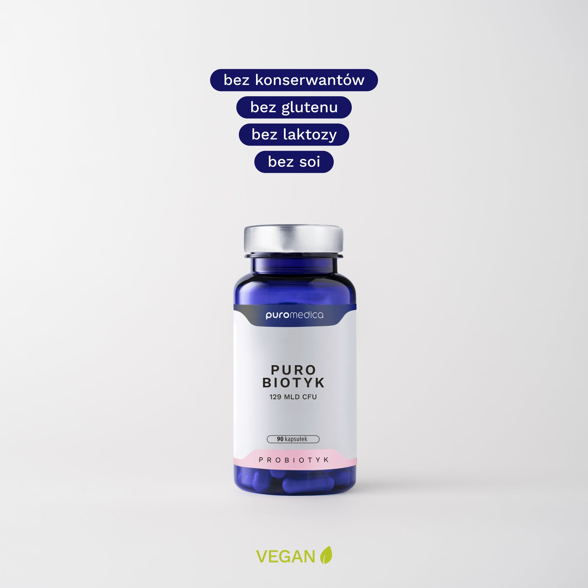 Puro Biotyk w kapsułkach - odpowiedni dla wegan - Puromedica