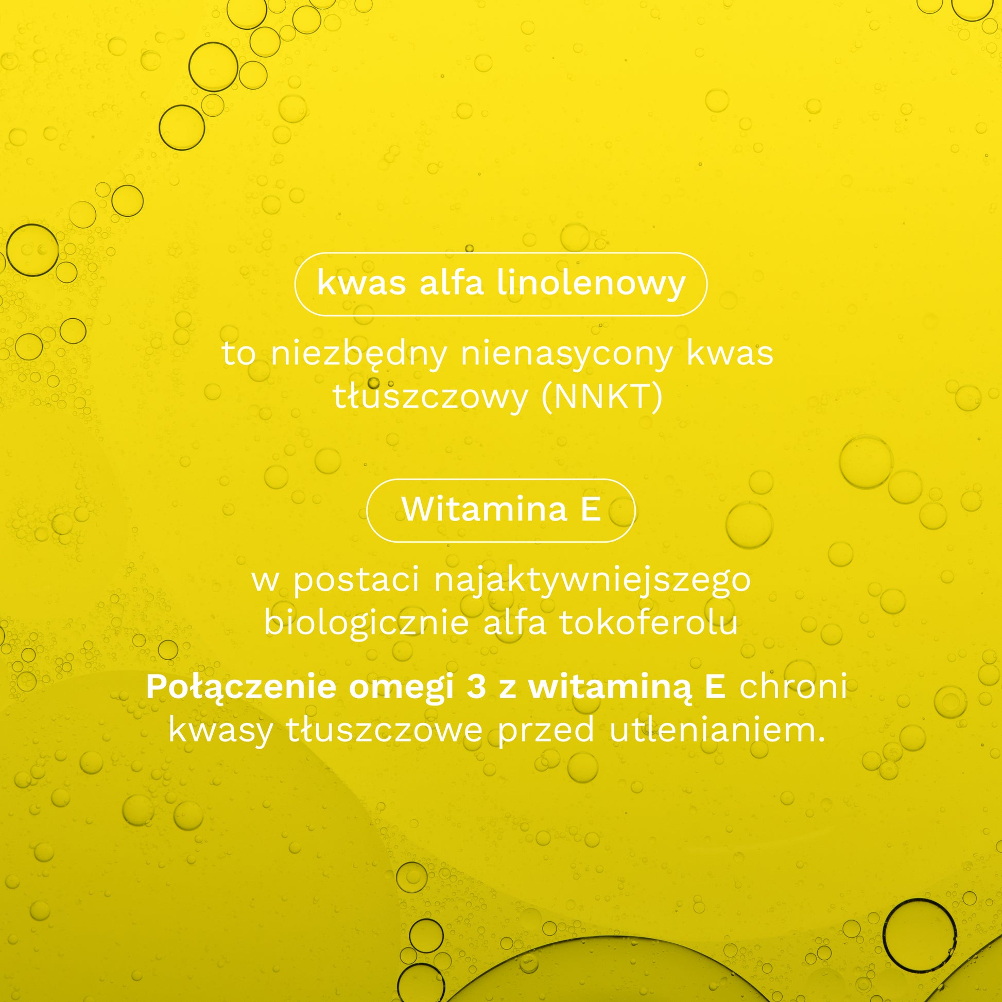 Omega 3 NUION w formie płynnej - kwas alfa linolenowy i Witamina E - Puromedica