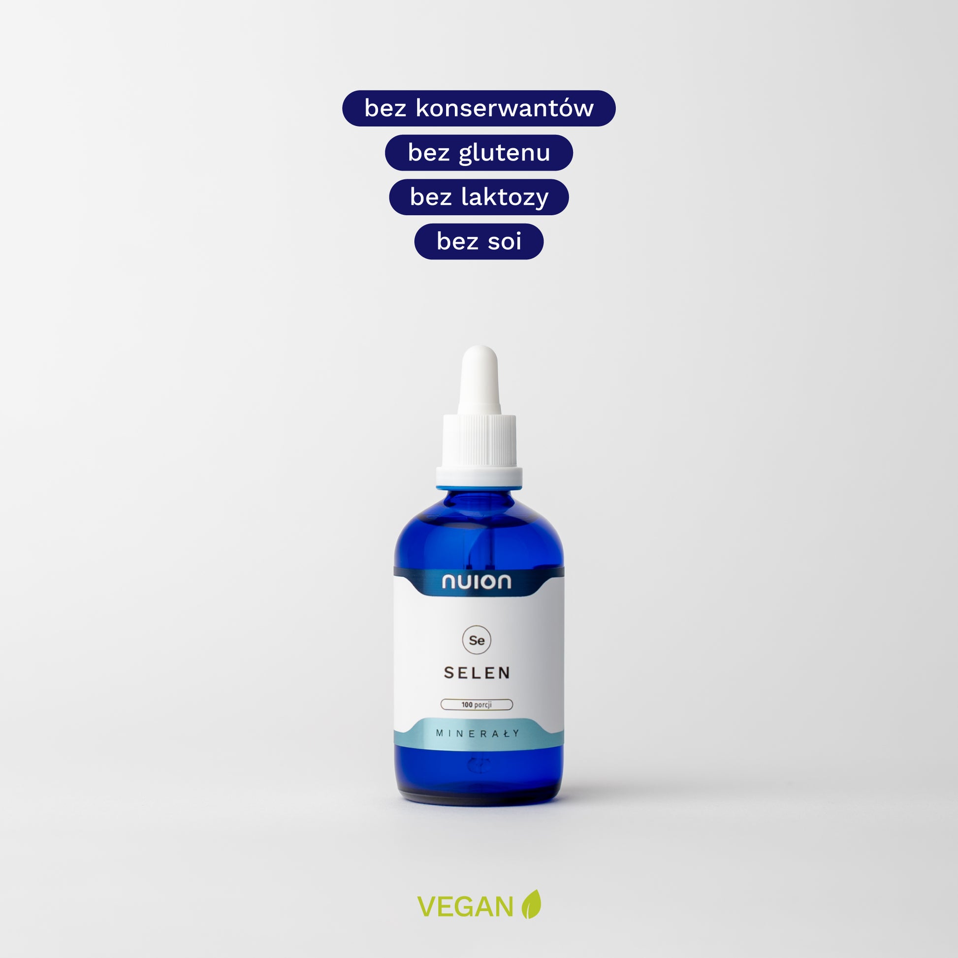 Selen NUION - produkt odpowiedni dla wegan