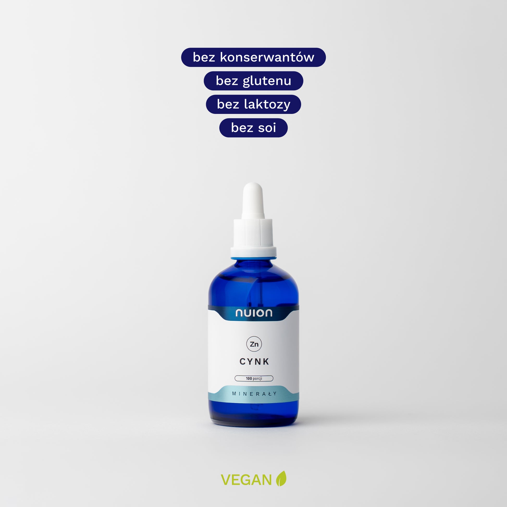 Cynk NUION - Puromedica - odpowiedni dla wegan