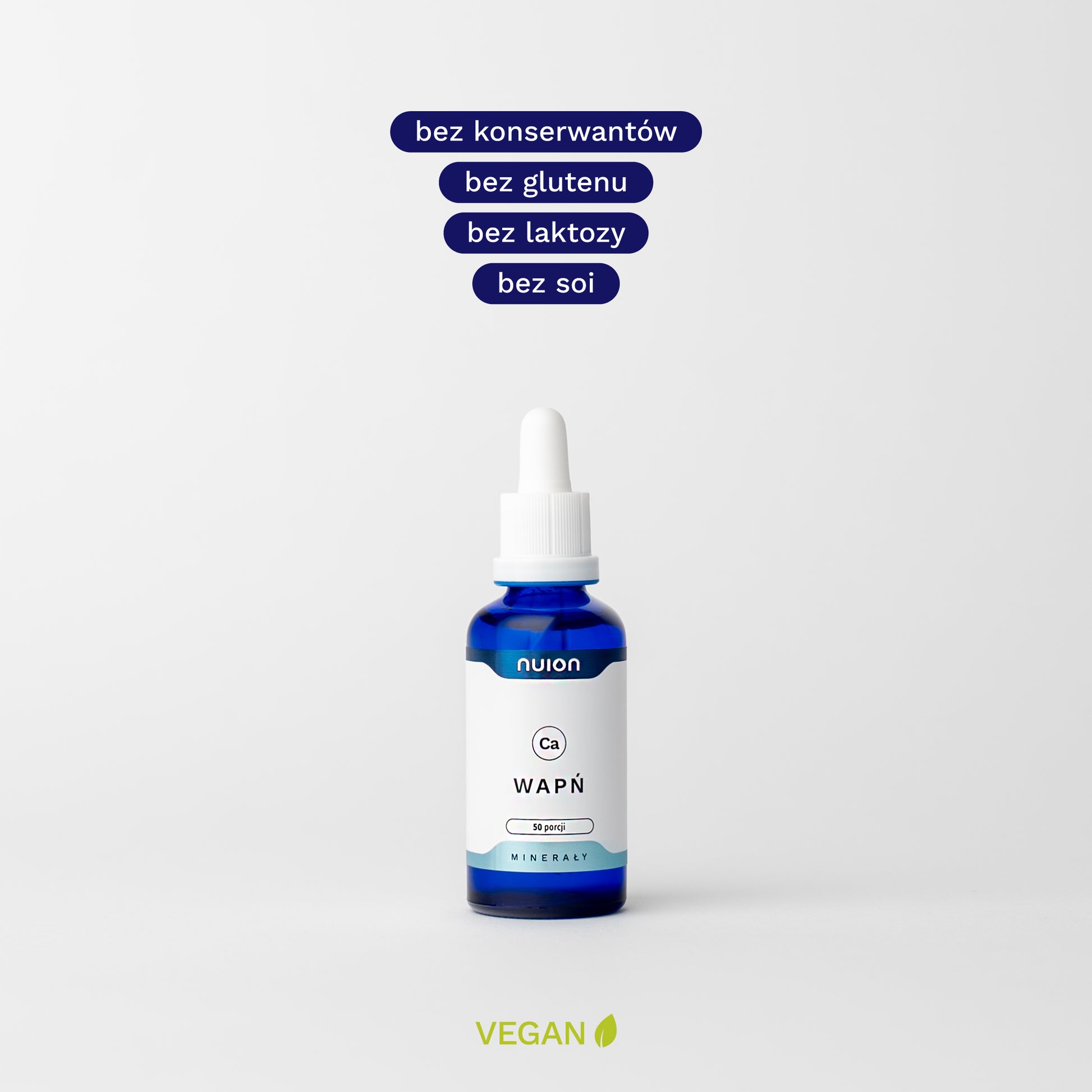 Wapń NUION odpowiedni dla wegan - Puromedica