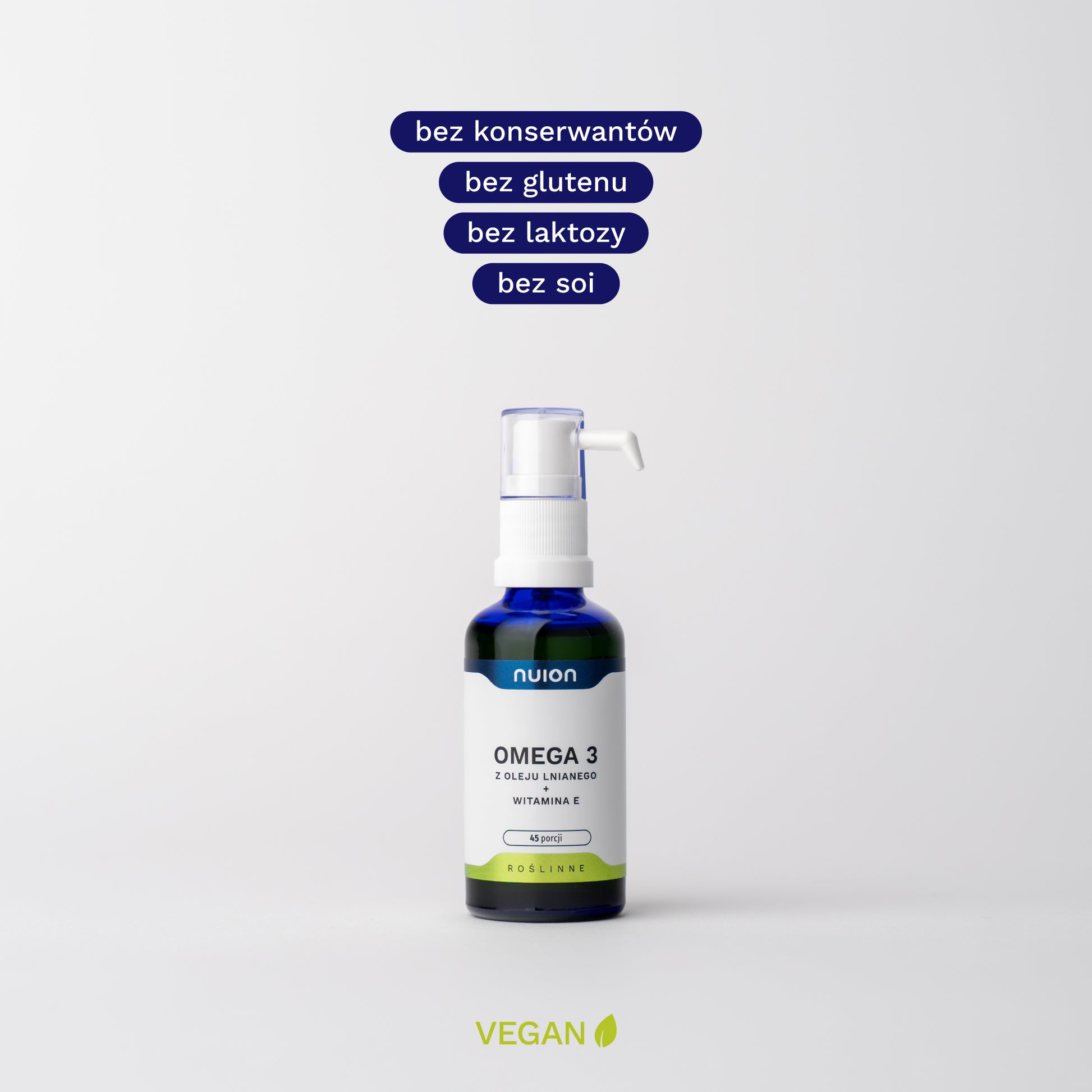 Omega 3 NUION odpowiednia dla wegan - Puromedica