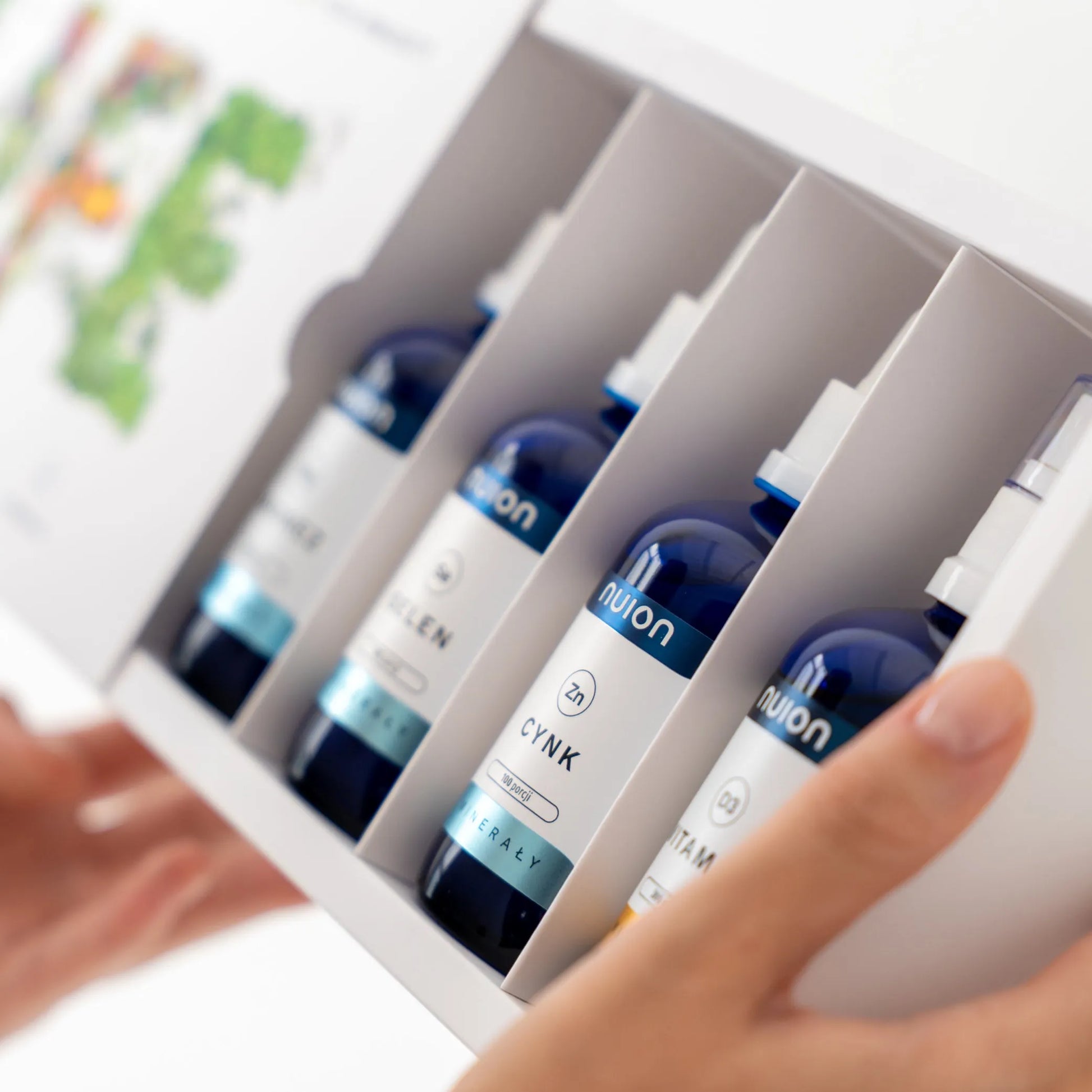 Pakiet Life - Puromedica - Magnez, Cynk, Selen, Witamina D3 NUION + NUION Life Bank Hypertonic